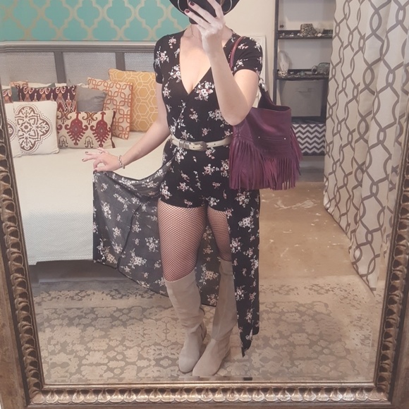 Full Tilt Pants - Full Tilt Floral Shorts Romper