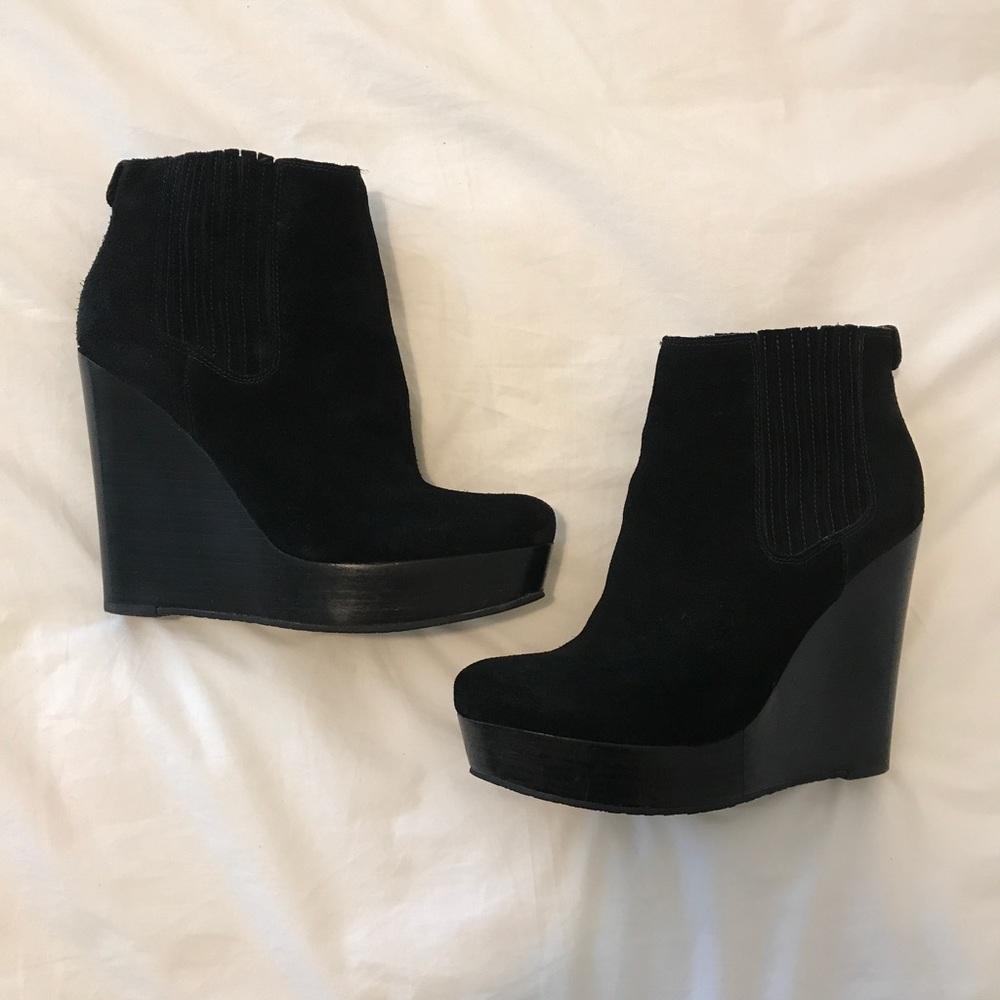 Michael Kors Black Suede Bootie