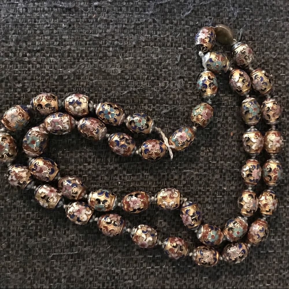 Cloisonné Necklace