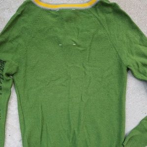Harajuku Lovers Tops - Harajuku Lovers Green "Varsity" Sweater EXC Harajuku Lovers Tops - Harajuku Lovers Green "Varsity" Sweater EXC