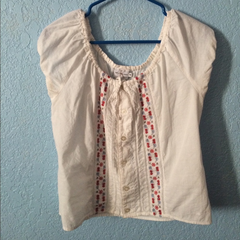 Calvin Klein white top