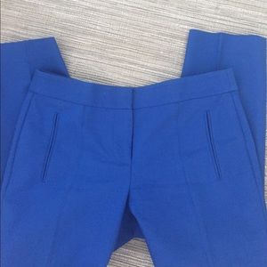 Blue ankle length pants