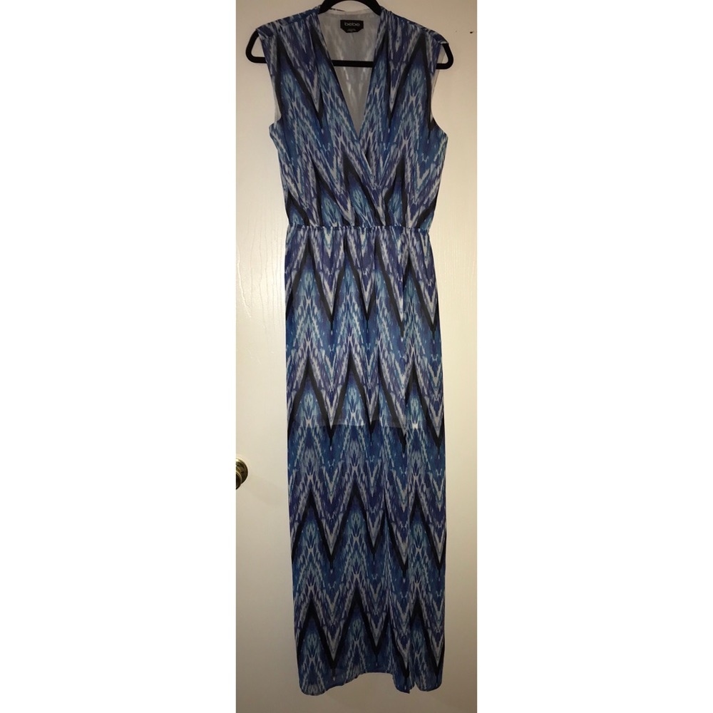Bebe Aztec maxi dress