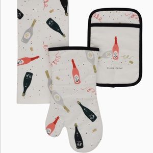 NEW Kate Spade Champagne Celebration 3 Piece Set