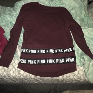 VS Pink long sleeve tee/sweater