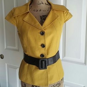 Tahari Cap Sleeve Jacket & Skirt Set