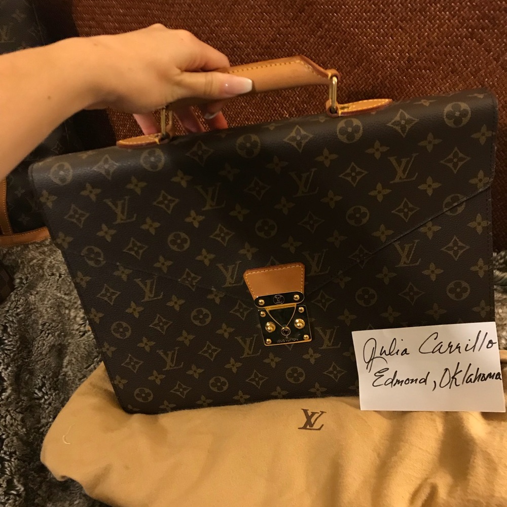 Authentic Louis Vuitton briefcase