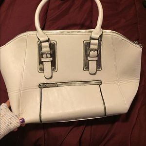 Light gray bag from Charming Charlie