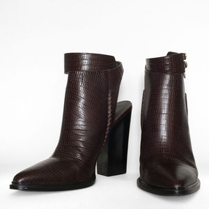 Alexander Wang Burgundy Boot