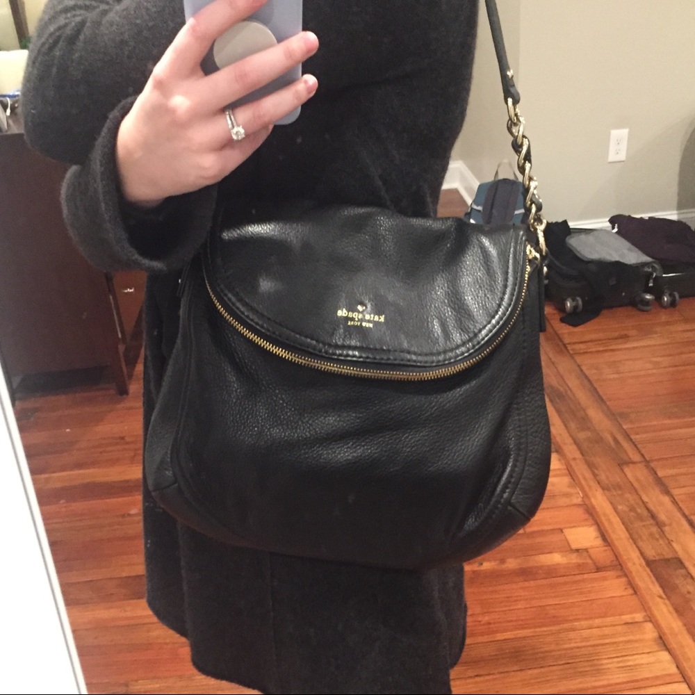 LAST CALL Black Kate Space Purse