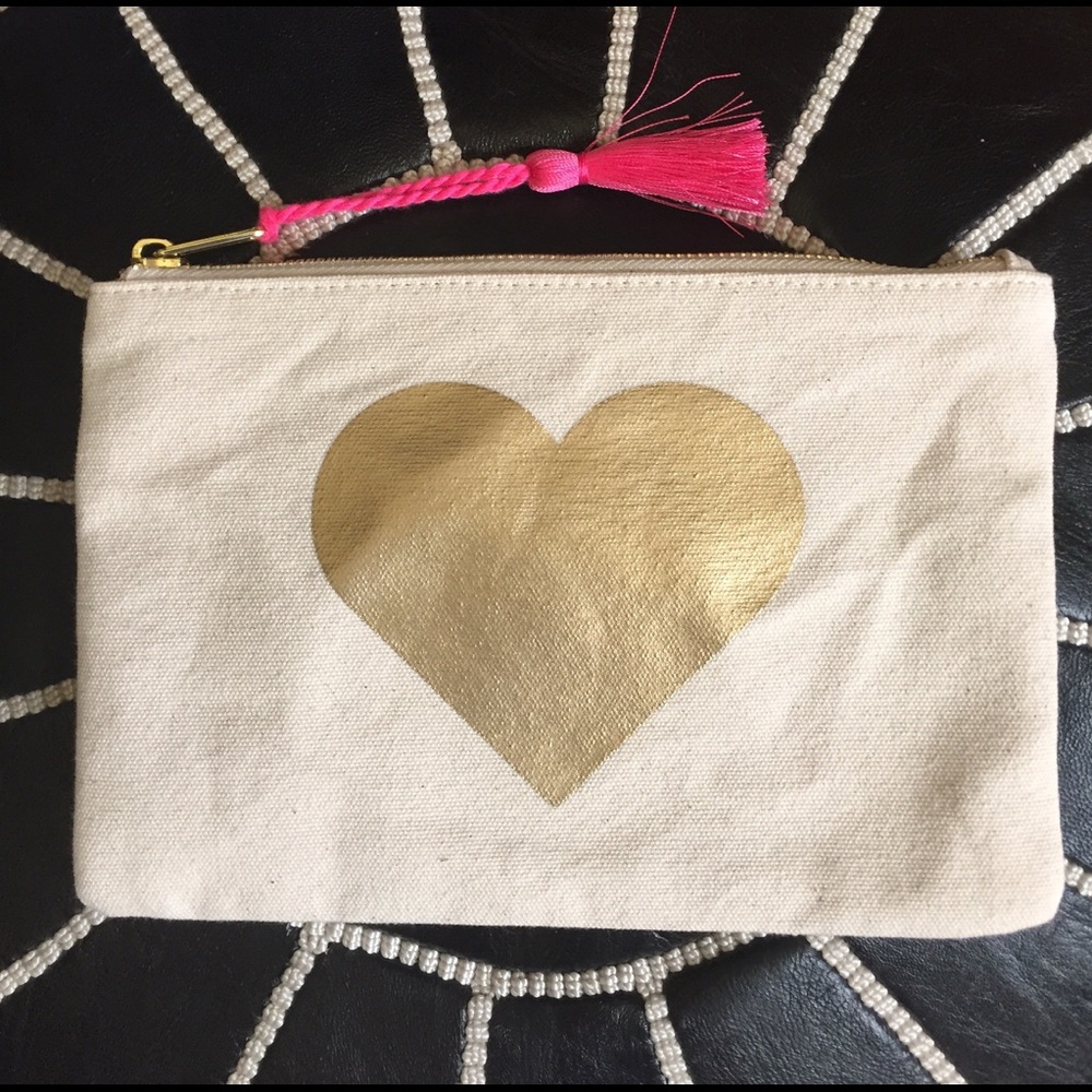 Gold Heart Bag by West/Emory