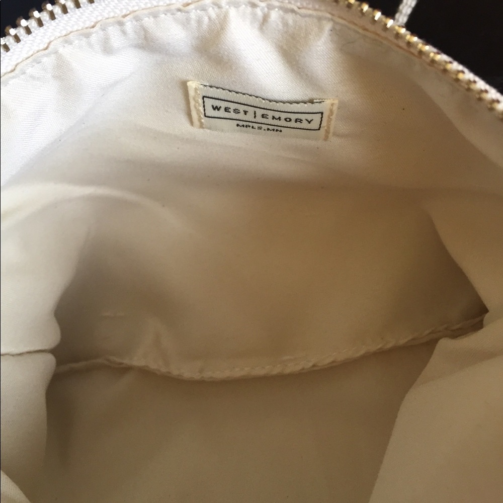 Gold Heart Bag by West/Emory - Picture 3 of 3