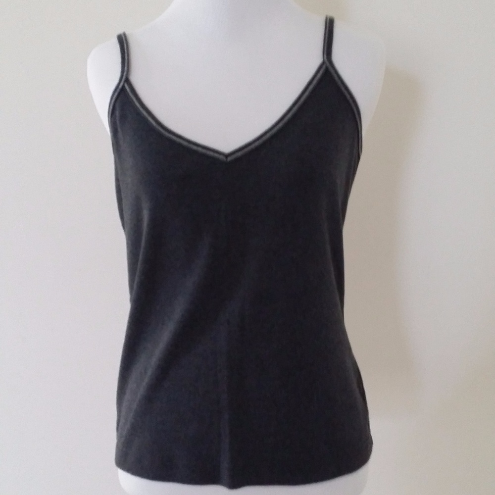 Arizona Jean Company Gray/White Ladies Tank