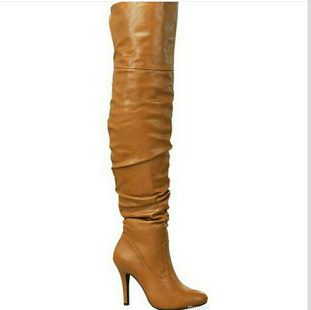 Stylish Over the Knee Boots 3 inche heels