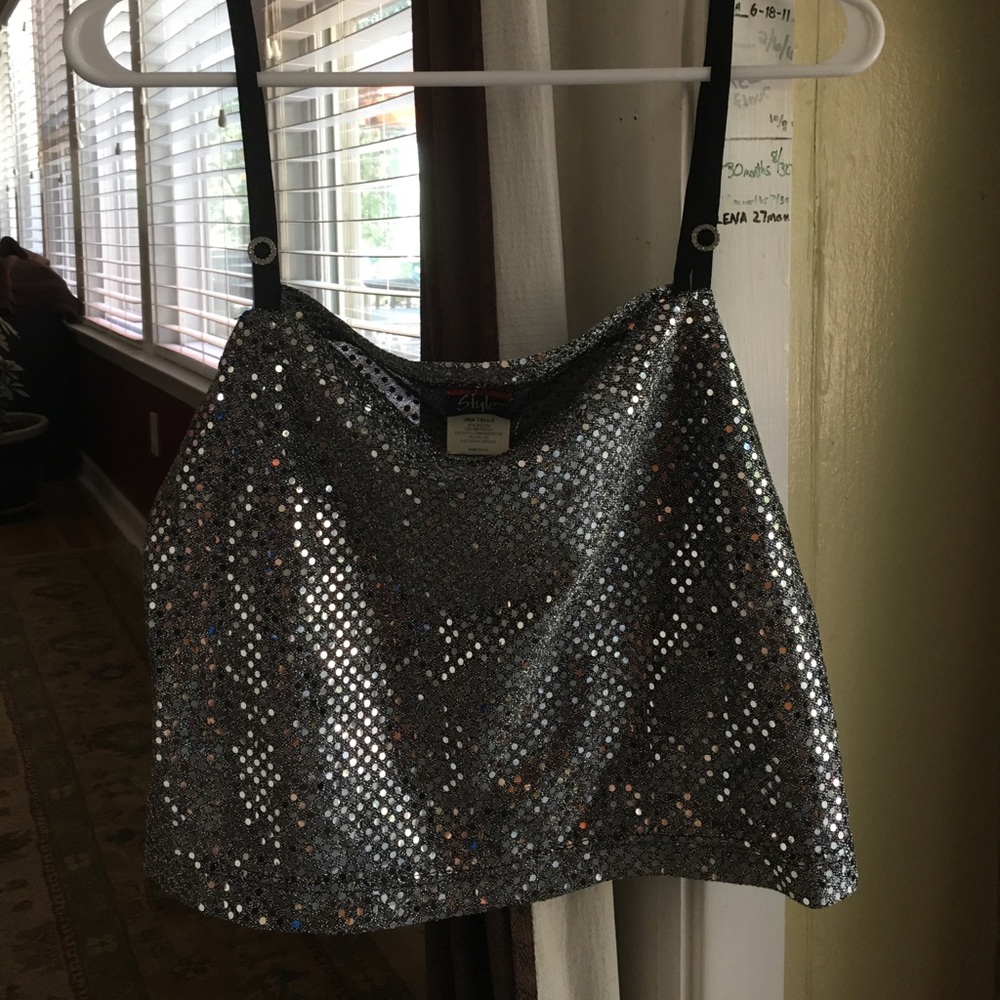 sparkly top