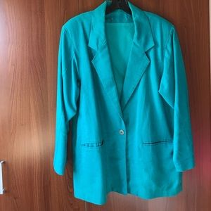 Turquoise Blazer