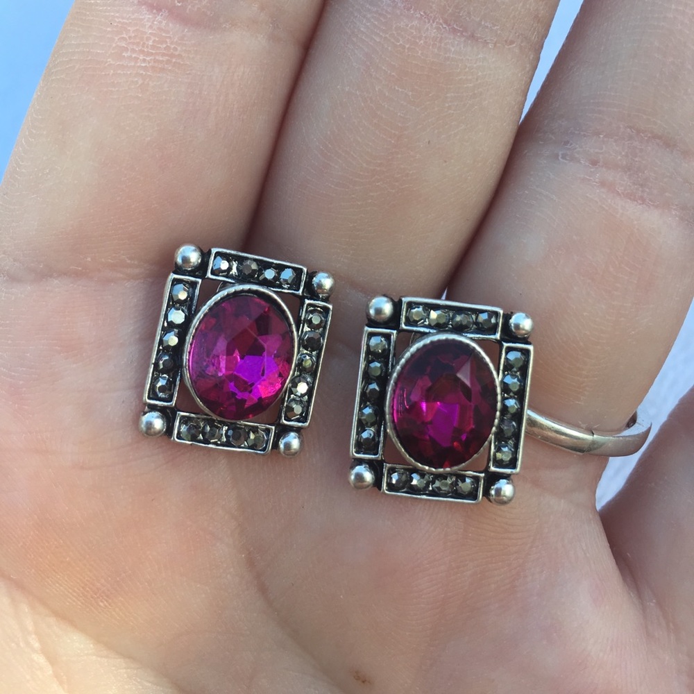 Pink Earrings - Picture 2 of 5