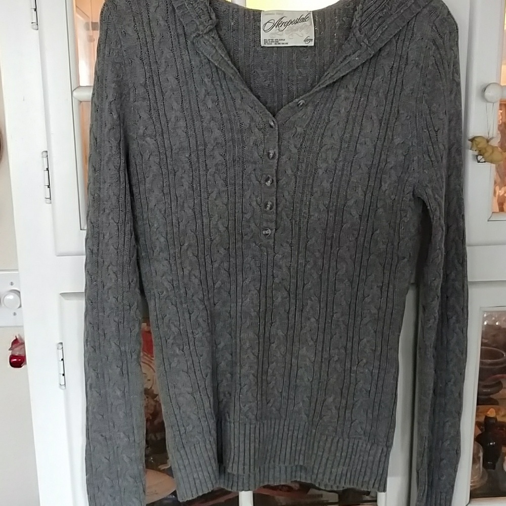 Sweater with hood
