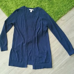 Banana Republic navy cardigan