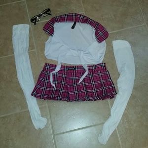 Hustler School Girl Outfit