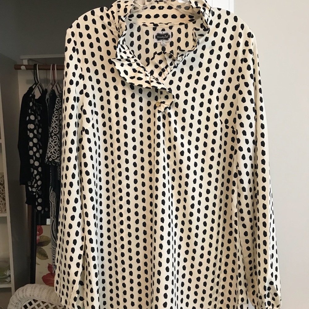 Mud Pie Whitney Ruffle Tunic