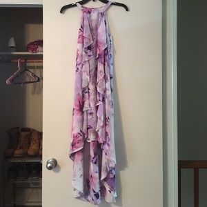 Purple floral Dress Purple floral Dress