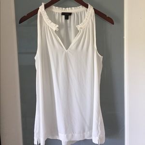 Beautiful white J Crew blouse