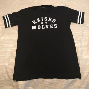 Pre-owned Raised by Wolves tee shirt.