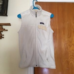 NWOT Patagonia soft white Vest.