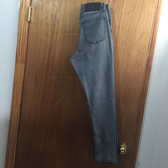 Cheap Monday Slim-Fit Grey Skinny Jeans Sz 6 - Picture 3 of 4