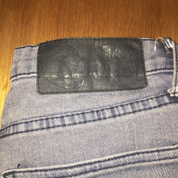 Cheap Monday Slim-Fit Grey Skinny Jeans Sz 6 - Picture 4 of 4