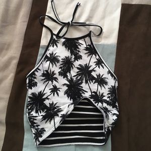 Pacsun reversible halter top