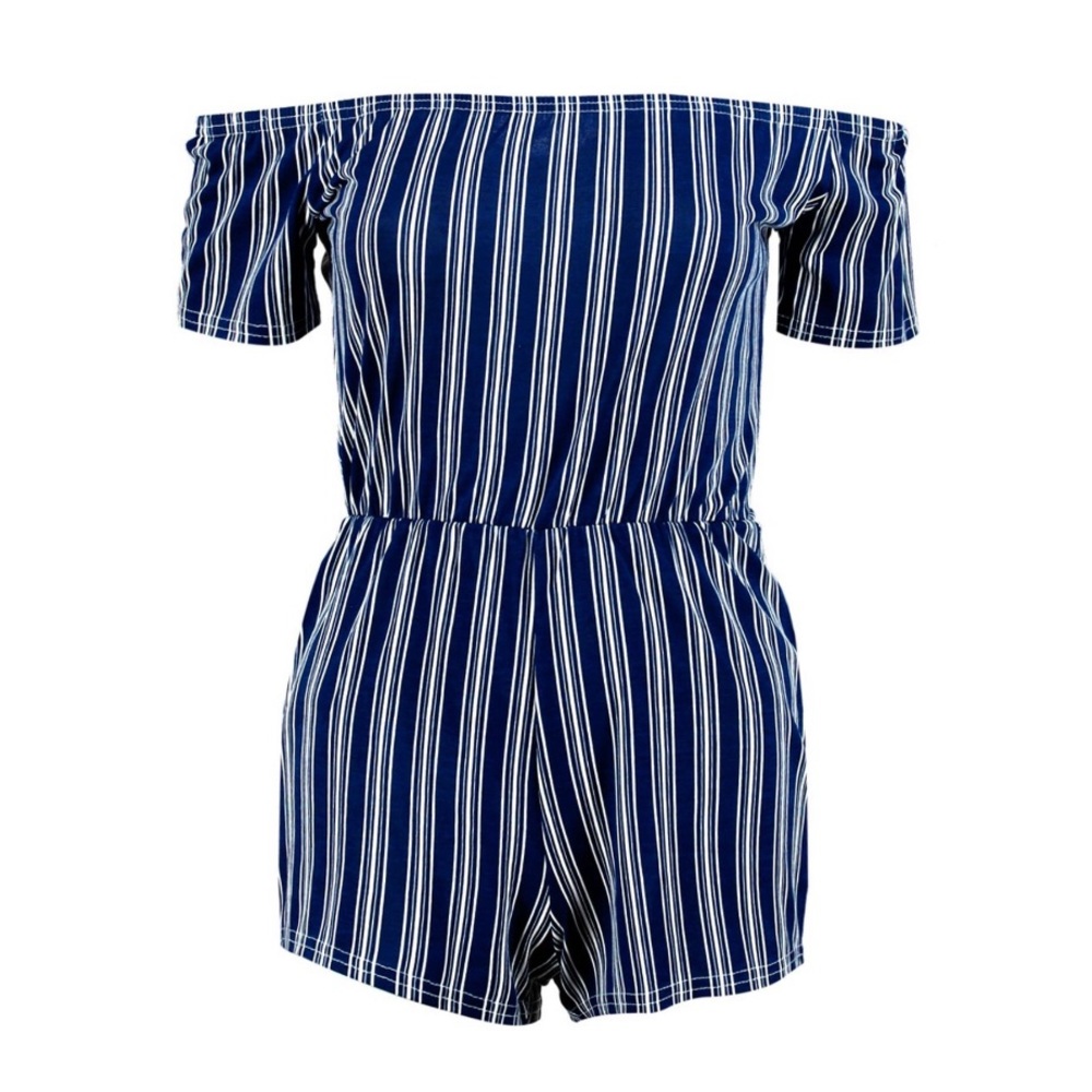 Boho Off-Shoulder Jumpsuit Romper Playsuit Boohoo - Picture 1 of 2