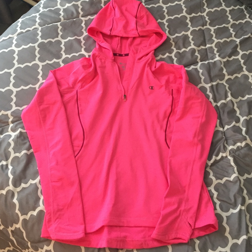 Pink Running Hoodie