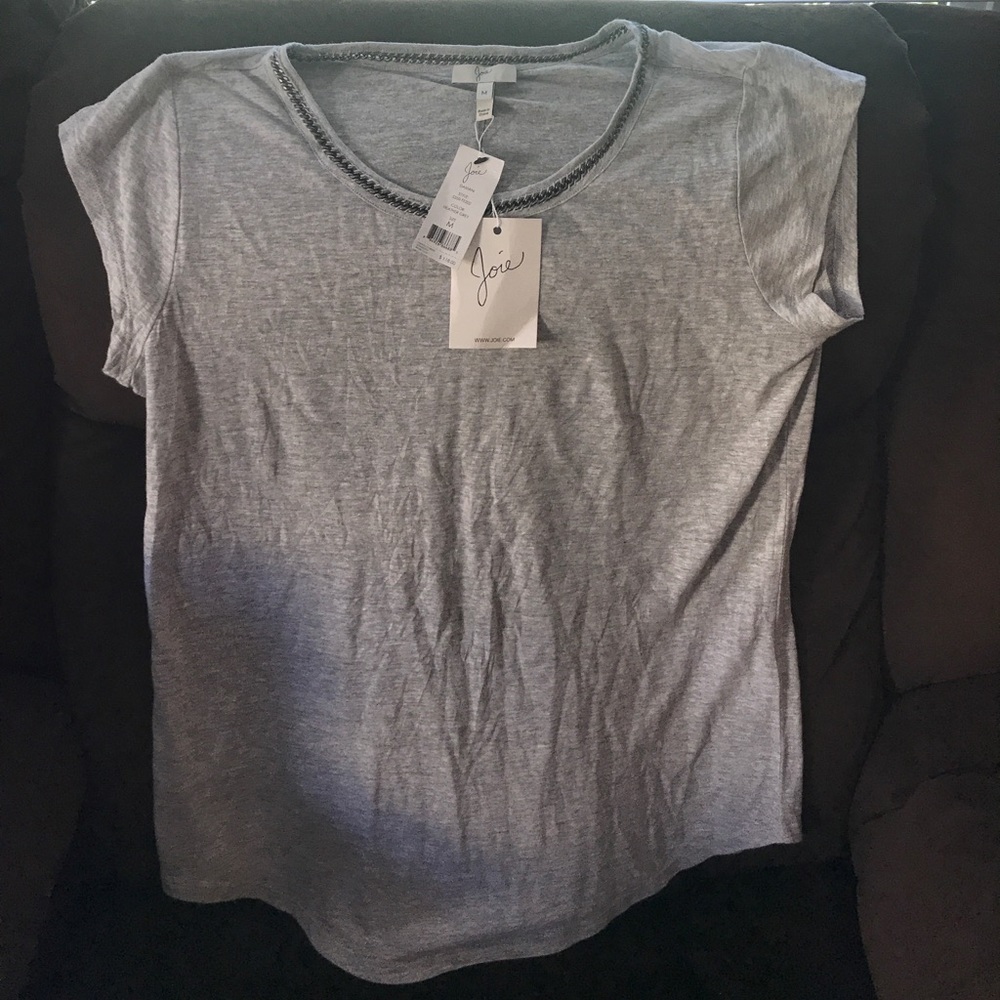 ❌sold❌ NWT - Joie heather grey blouse