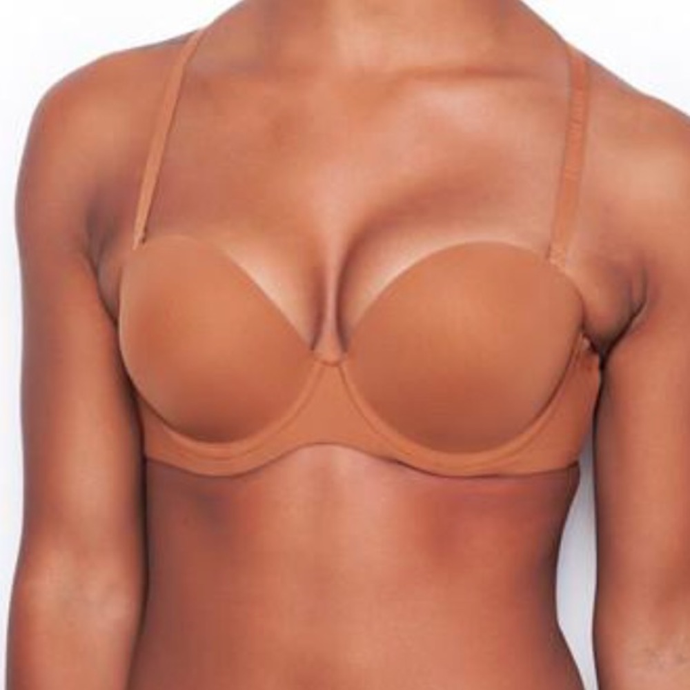 Nubian skin Strapless Convertible Bra CARAMEL 36c