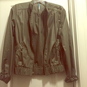 Green Bomber Jacket