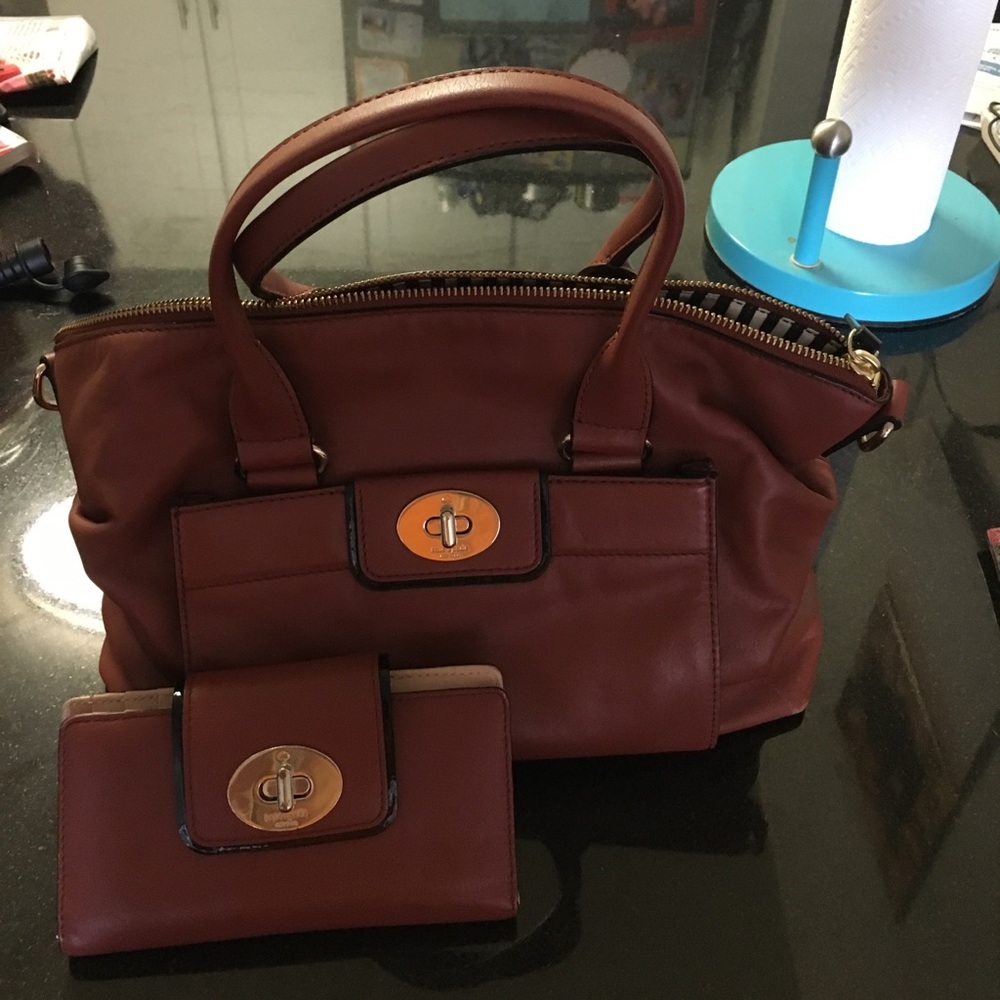 Kate Spade Purse and Matching Wallet