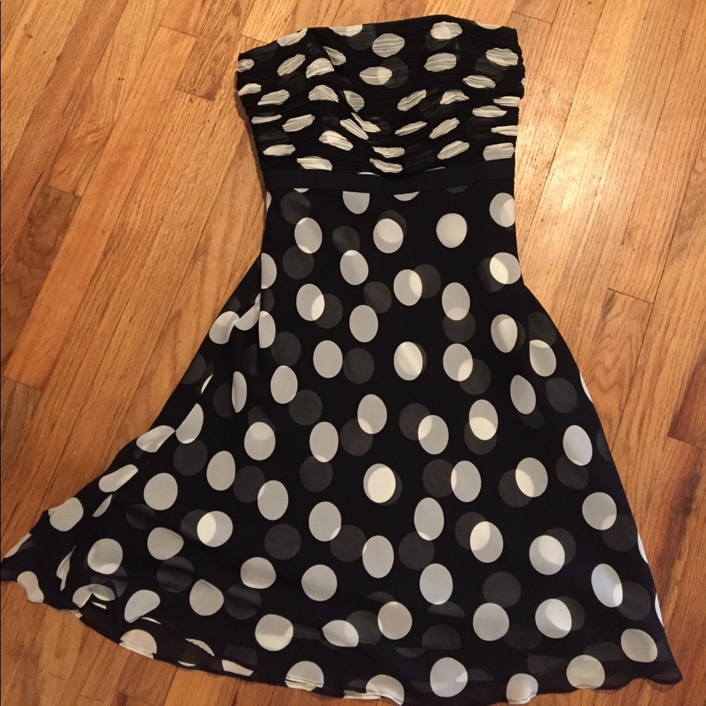Ann Taylor strapless dress