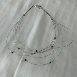 Women's multi chain necklace - preloved