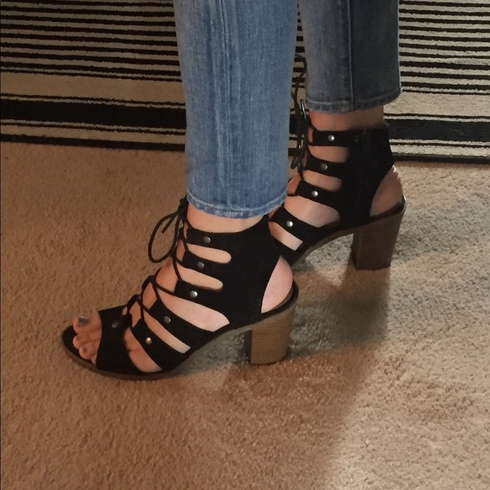 Dolce Vita lace up heels