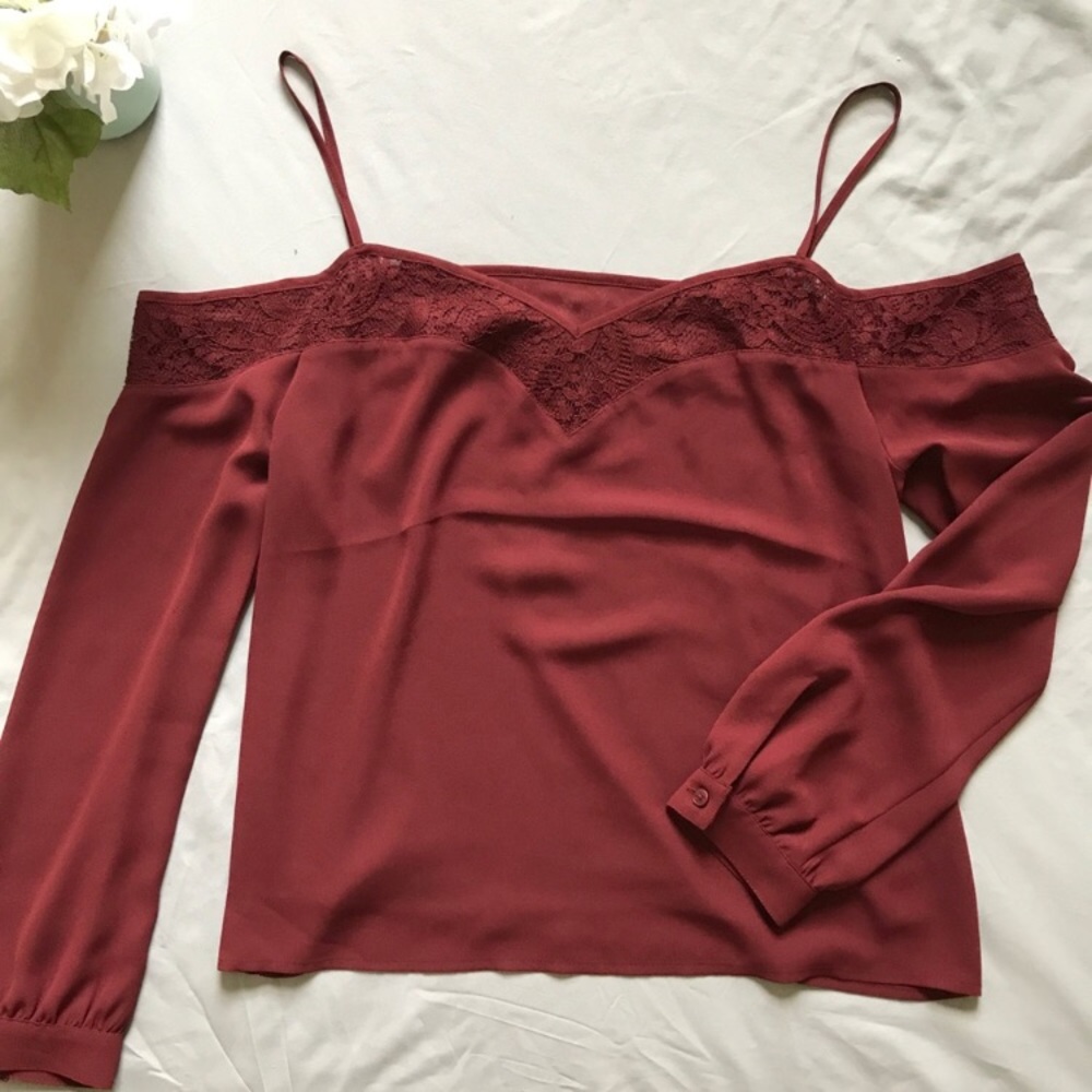 Express Cold Shoulder Blouse