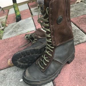 Palladium Leather Combat Boots