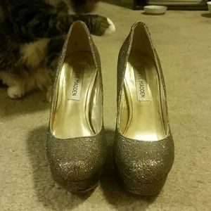 Steve Madden sparkly heels
