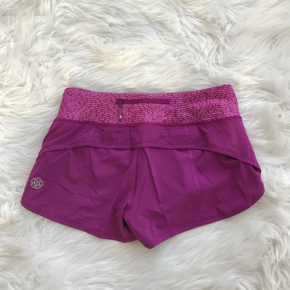 • Lululemon • Seawheeze Speed Short 4 New - Picture 3 of 4