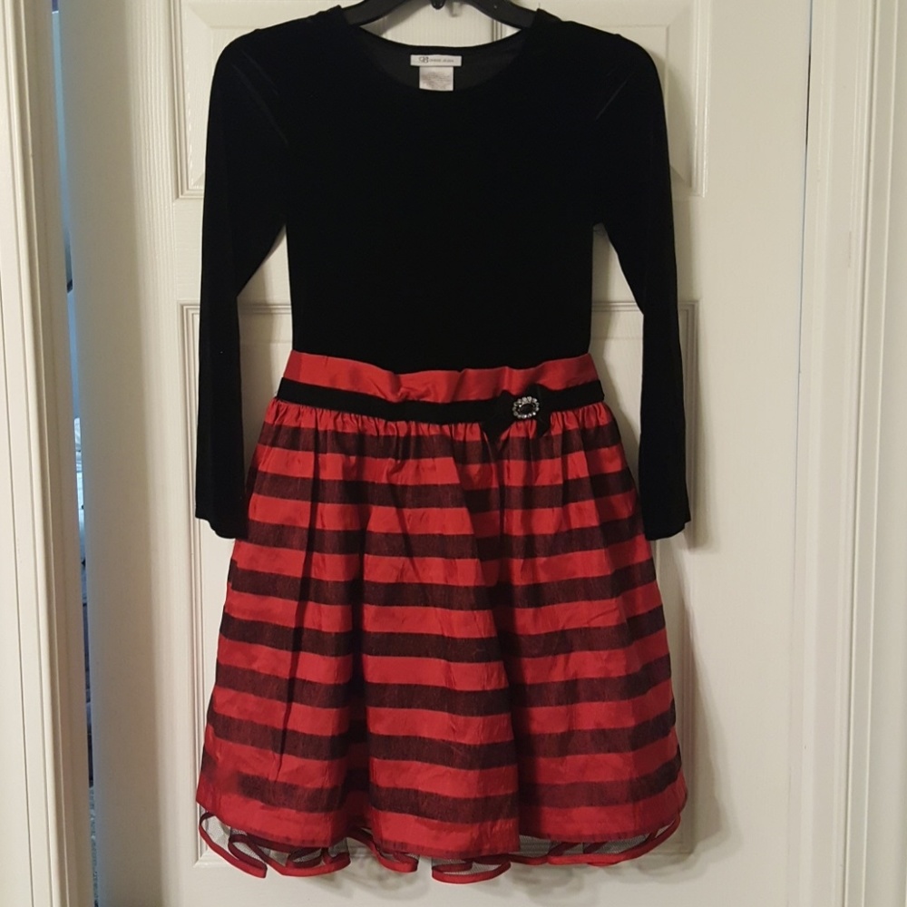 Girls Holiday Dress by Bonnie Jean, sz. 12