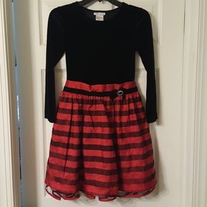 Girls Holiday Dress by Bonnie Jean, sz. 12