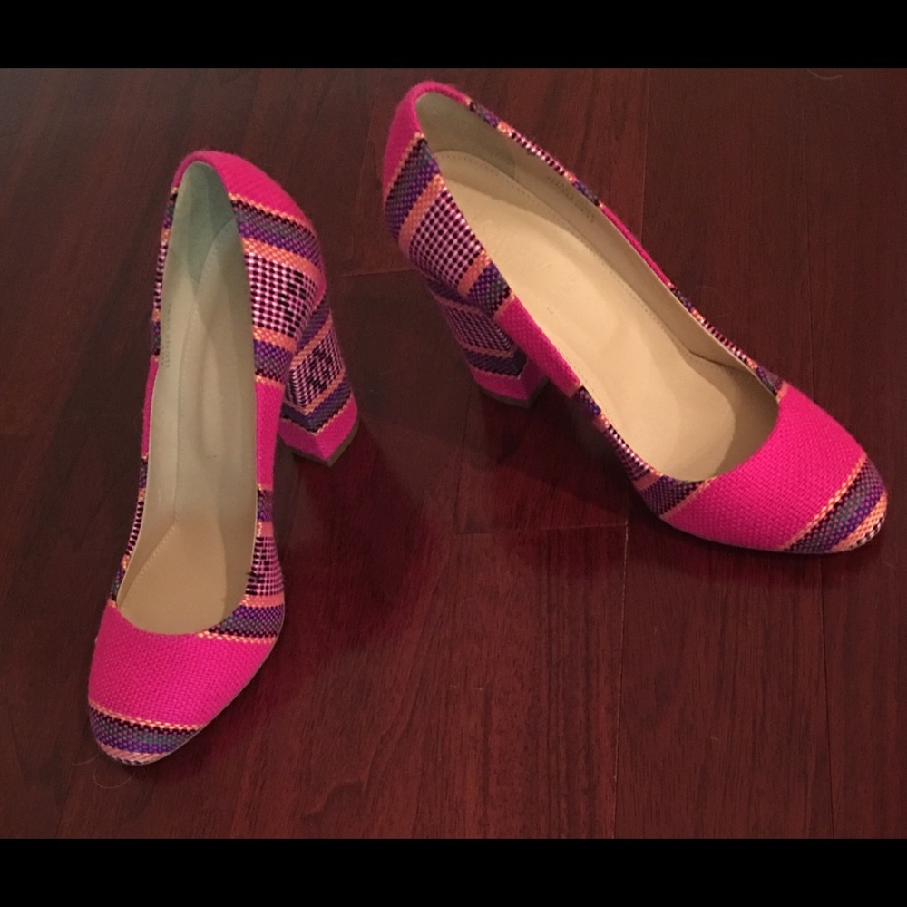Beautiful pink JCrew shoes