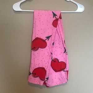 LulaRoe OS Holiday Valentines Day leggings