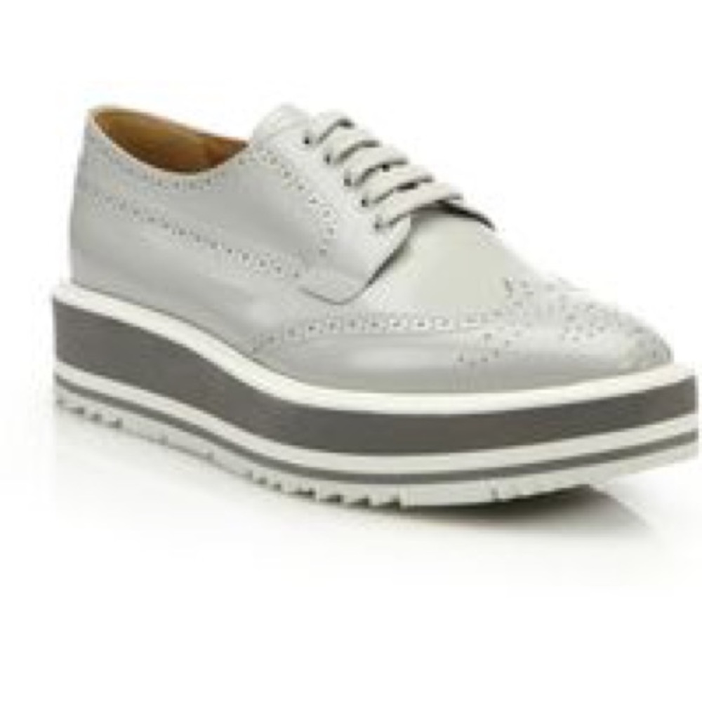 Prada wingtip brogues size 6 - Picture 2 of 3